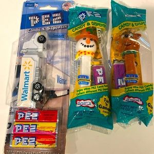 Lot of 3 vintage Pez dispensers